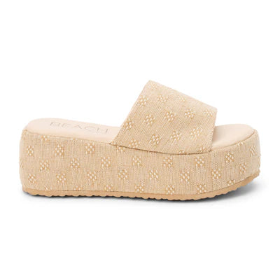 Pismo Platform Sandal - Sand Multi