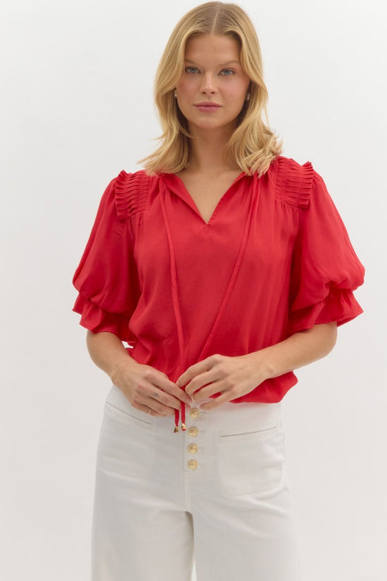 Entro Ruffle Top