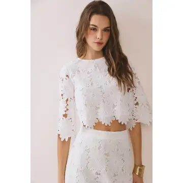 Floral Lace Top