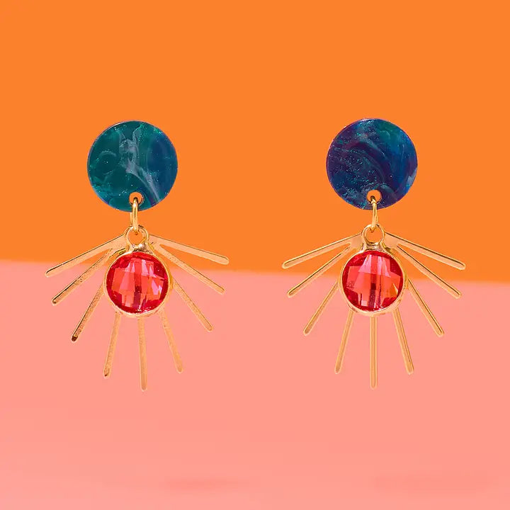 She's Rich in Glam Small Dangles