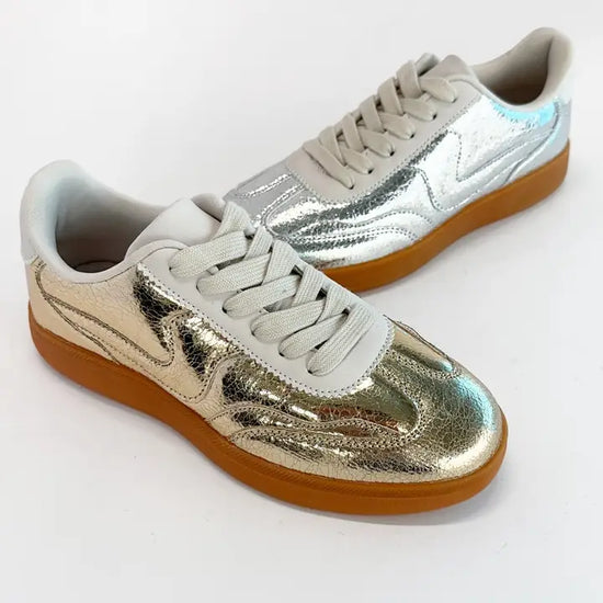 Silver Design Sneaker