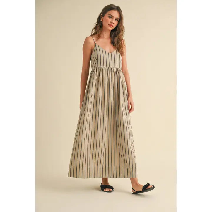 Striped Pattern Maxi