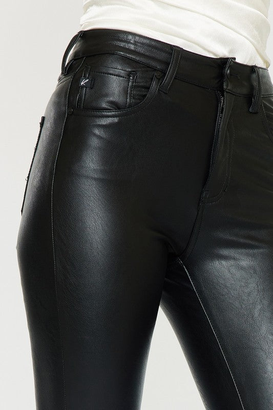 Super Skinny High Rise Faux Leather Pant