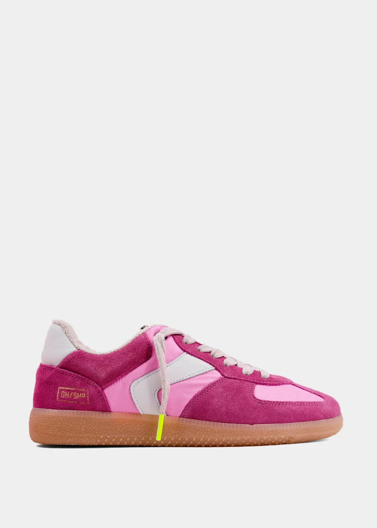 Sylvia Pink Suede Sneaker