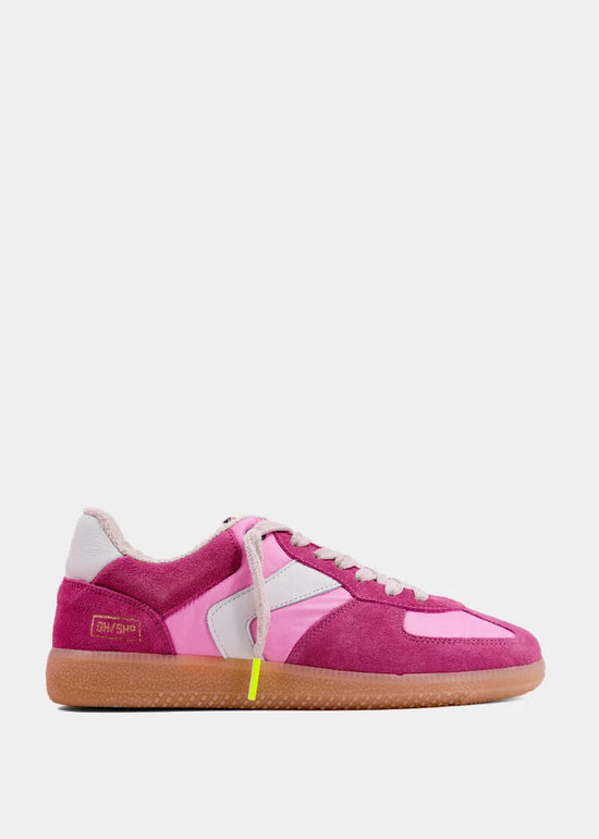 Sylvia Pink Suede Sneaker