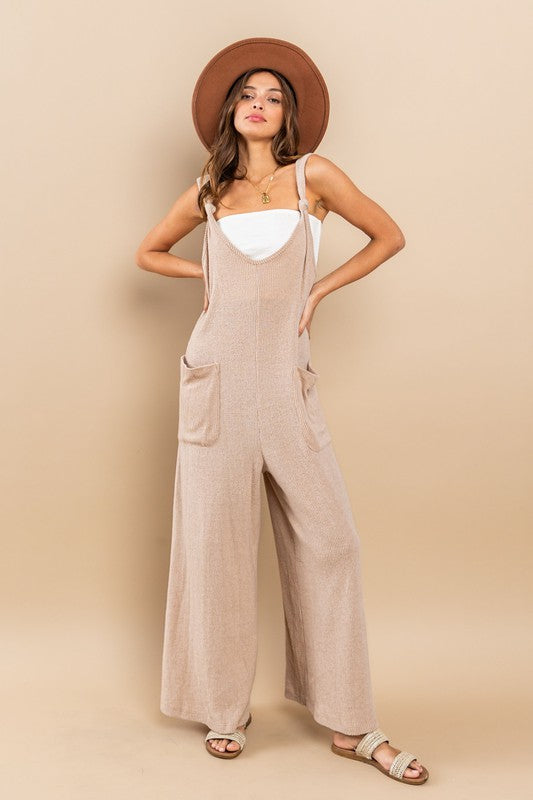 Load image into Gallery viewer, Brushed Ribbed Jumpsuit
