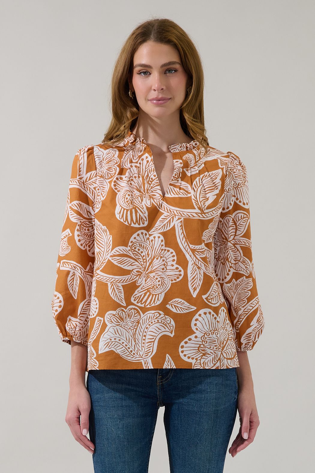 Wildroot Pleated Top
