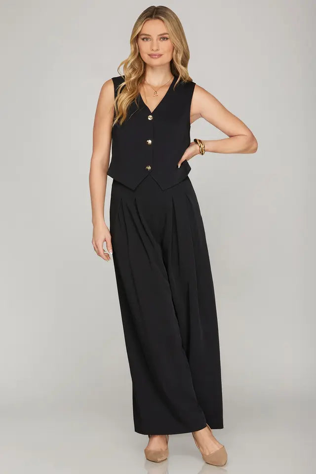 Jolie Vest & Pant Set
