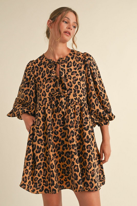 Wild As You Leopard Dress